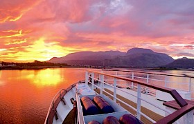 Sunrise at Banavie, Caledonian Canal by James Fairbairns