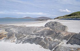 Beach on Scarp Island