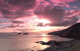 A Shiant Isles cruise sunset