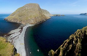 The amazing landscape of the Shiants