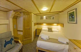 A double ensuite cabin