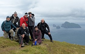 Guests on Connacher St Kilda, photo Chris Gomersall