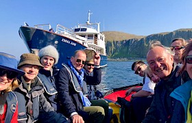 A shore trip on a Scottish cruise to the Shiants