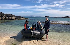 Cairns of Coll cruise Skipper Rob Barlow