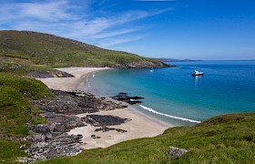 Emma Jane at Mingulay taken by guest Steve Lloyd