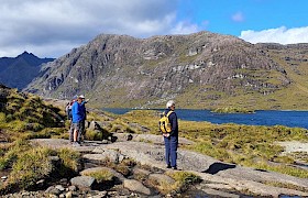 Guests ashore at Loch Coruisk by guest Heather Parry
