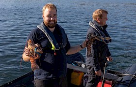 Lobster catch by guest John Bartram