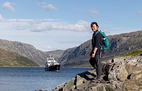 Our guide Lynsey with Emma Jane by guest John Bartram