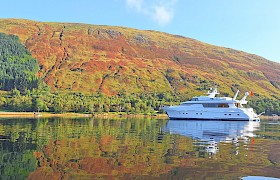 Autumn landscape Hebrides Cruises