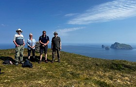 Guests at top of Conachair